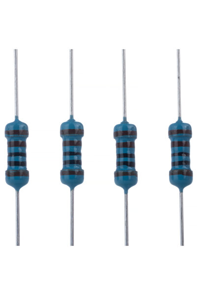 Rosfix Resistor Set 1kΩ 0.25W ±1% THT | 100 Pieces for DIY Projects