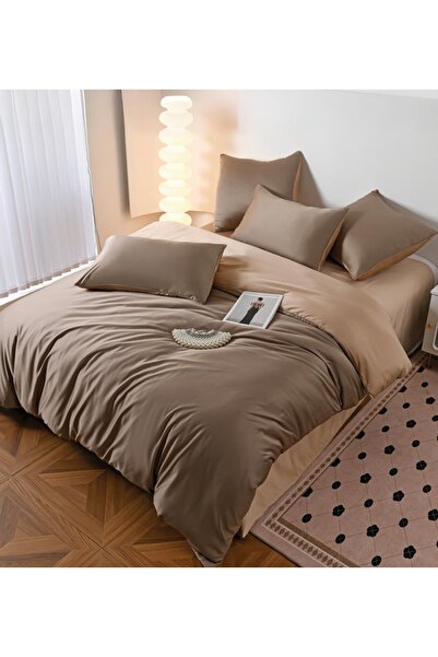 CHIRASO CHIRASO Bedding, Satin with Silk Look, Classic Sheet 230x240cm Duvet Cover 200x230 4 Pillowcases