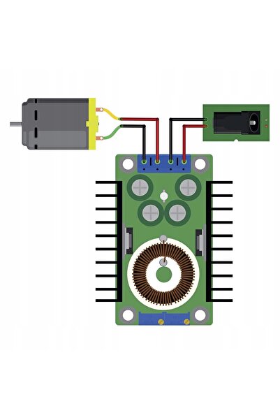 Rosfix Convertor Tensiune Step-Down 300W 20A | CC CV 6–40V la 1.2–36V