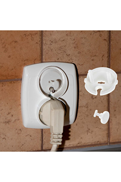 Ikonka Security key for socket White 2 cm