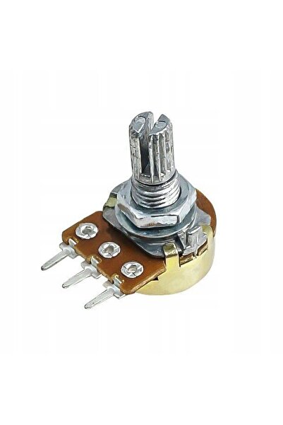 Rosfix Linear Potentiometer B10K 10KΩ | Shaft 15mm Ø6mm 300° 0.125W PCB