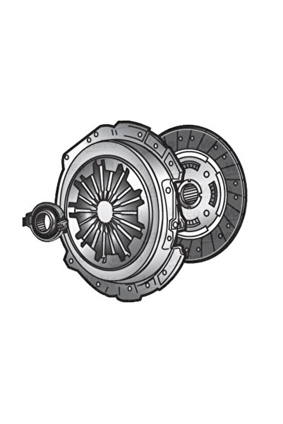 VALEO İveco Ticarı Debriyaj Seti (baskı/balata/rulman)(oynar Gobek) Otoyol İveco 35.9 65.9 M23,9 89>03
