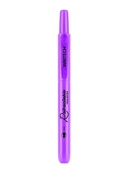 Writech Textmarker retractabil Neon violet