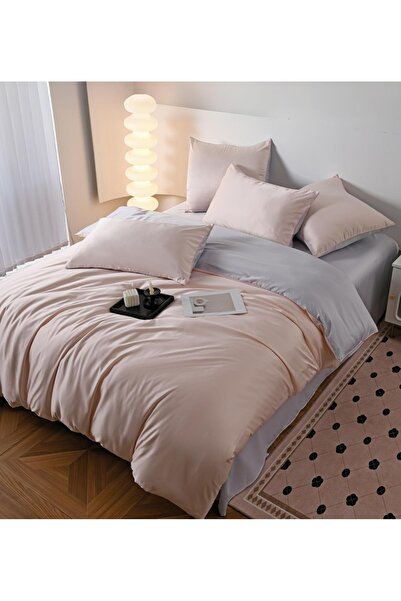 CHIRASO CHIRASO Bedding, Satin with Silk Look, Classic Sheet 230x240cm Duvet Cover 200x230 4 Pillowcases