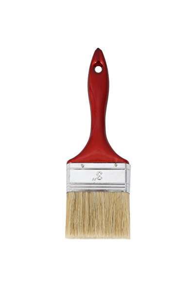 Lawazim Paint Brush -3 Inch Flat Trim Brush with Ergonomic Handle for DIY & Professional Use