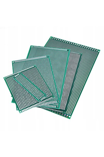 Rosfix Universal Prototype Board 60x80 mm | THT Double Layer | 2.54 mm Pitch