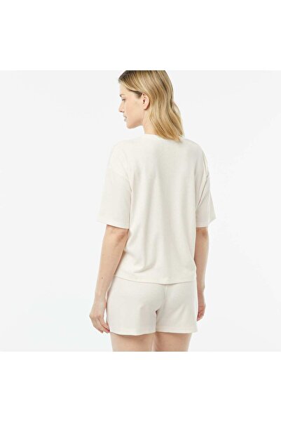 KIABI Ribbed knit 2-piece short pyjama set PINK