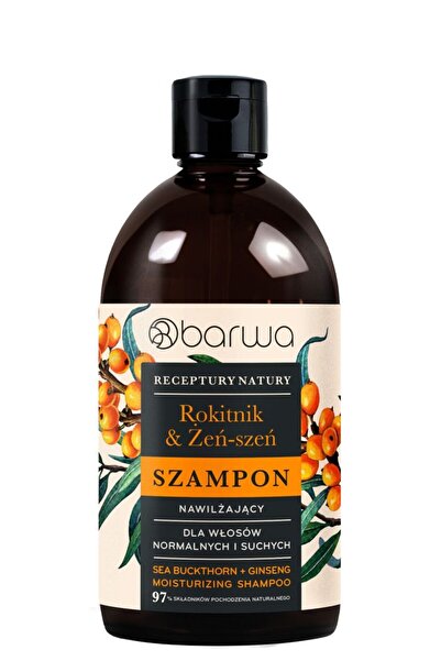 Barwa Cosmetics Sampon hidratant cu catina si ginseng, Barwa Cosmetics, 380 ml