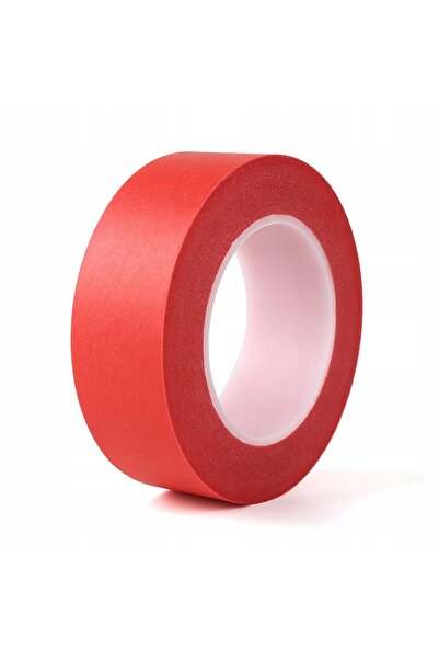 Rosfix RedLine Pro Bandă de Mascare 50mmx50m | Hârtie Creponată, Adeziv Acrilic