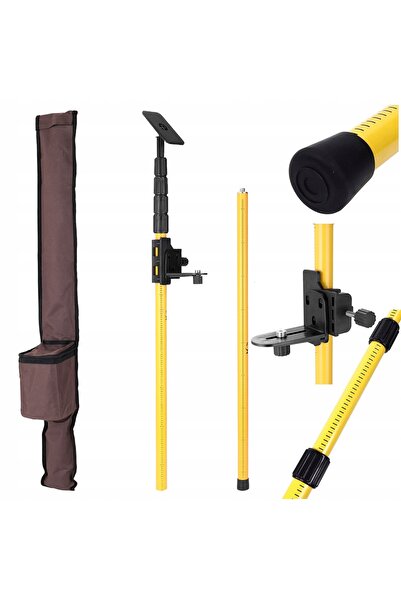 Rosfix Stativ Telescopic 405cm Aluminiu | Filet 1/4" + Husă + Platformă