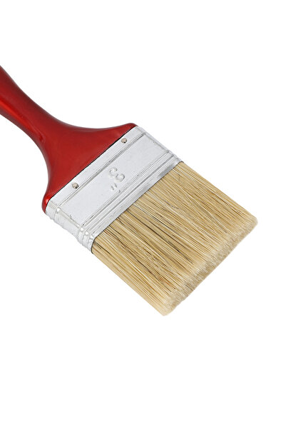 Lawazim Paint Brush -3 Inch Flat Trim Brush with Ergonomic Handle for DIY & Professional Use