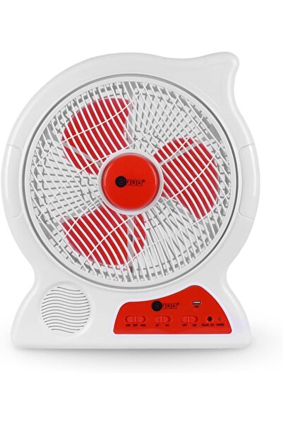 Afra مروحة محمولة صغيرة الحجم، 6 فولت، 12 بوصة، 4.5 أمبير/ساعة، قابلة لإعادة ...