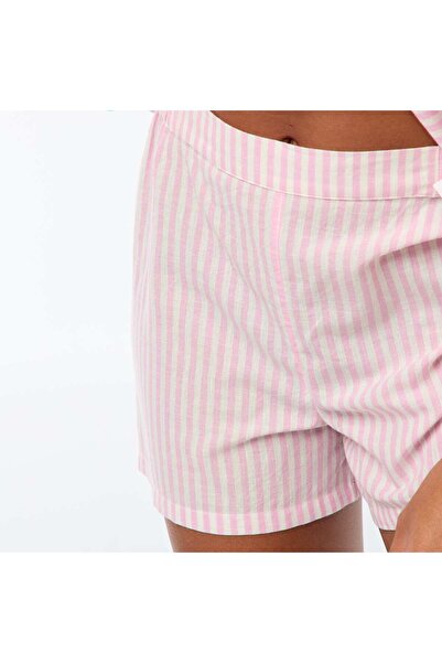KIABI Striped pyjama set - 2-piece set PINK