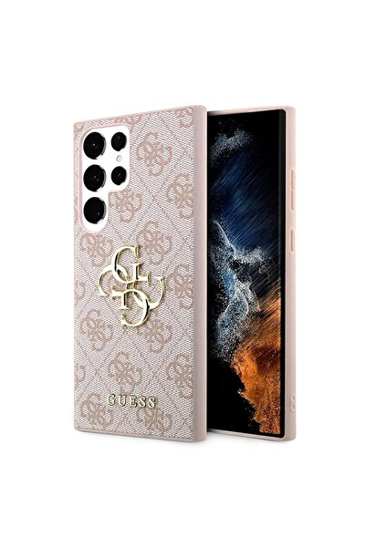 Guess Θήκη για Samsung Galaxy S24 Ultra, Σκληρή θήκη 4G με μεγάλο μεταλλικό λ...