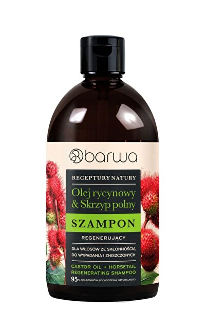 Barwa Cosmetics Sampon regenerant cu ulei de ricin si coada calului, Barwa Cosmetics, 380 ml