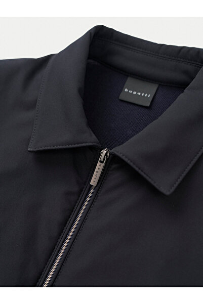 BUGATTI Ανδρικό τζάκετ μετάβασης 65555B-7600 Μπλε σκούρο