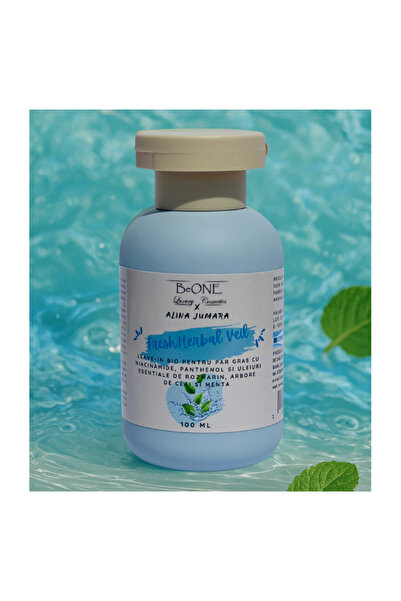 BeOne Cosmetics FreshHerbal Veil, Leave-in BIO pentru par gras cu Niacinamide...