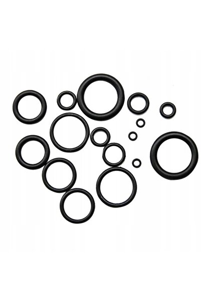 Rosfix O-Ring Set 5–20mm 50 Pcs | Oil and Chemical Resistant Rubber