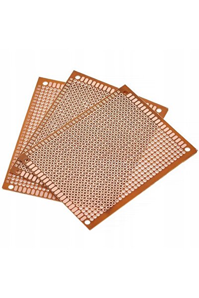 Rosfix Universal THT Prototype Board 70x90 mm | 2.54 mm Pitch | With 4 Holes