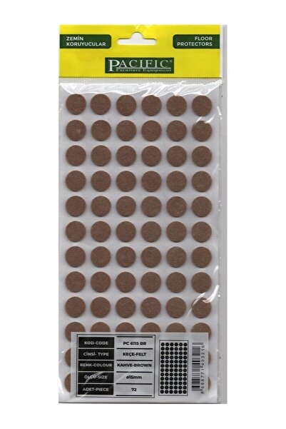 PACIFIC قماش لاصق للأثاث 15 مم 5 عبوات