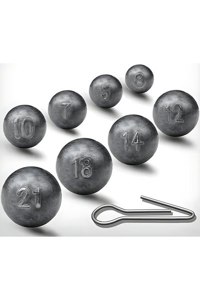 Seoul 8 Pieces of 14 Gram Weighted, Movable, Articulated Lead