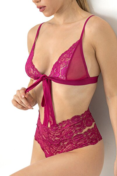 Miorre Σετ Φανταστικό Μπραλέτ χωρίς κάλυμμα Swan Lace-2042