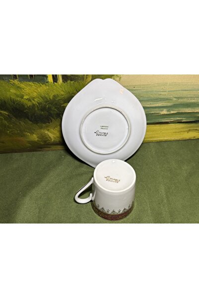 tayfuntufan antika koleksiyon Limoges Turkish Coffee Cup