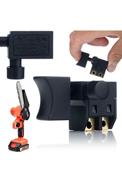 Rosfix Buton Cu Slot Acumulator și Lumină | Pentru Fierăstrău 21V Piranhia