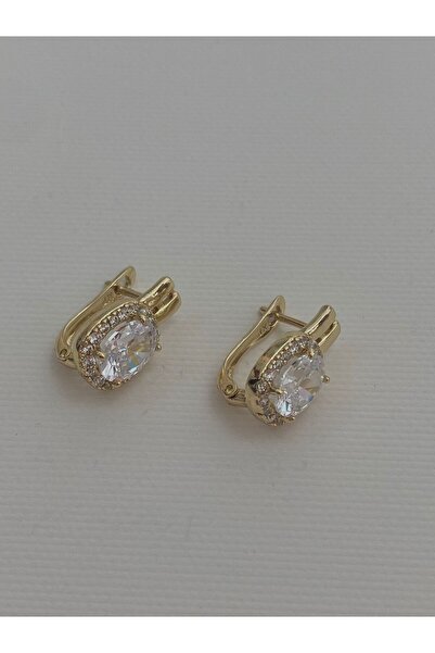 BLANC JEWELRY Xuping Elmas Çelik Küpe