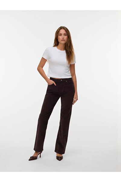 Vero Moda Straight-Fit VMMELISA Mid Rise Gerade geschnitten Jeans