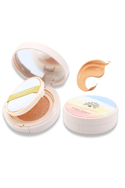 global fashion Air Cushion BB Cream + 2 Refills – 8 Shades, Waterproof Long-L...