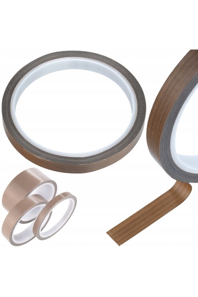 Rosfix Bandă Teflon PTFE 15mm x 10M | Rezistentă 300°C, 0,18mm Grosime