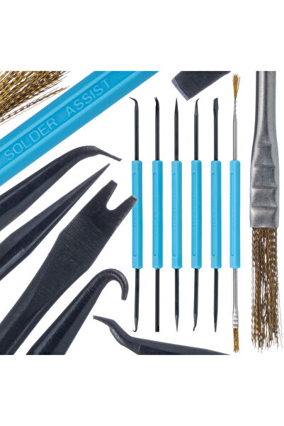 Rosfix Set 6 Unelte Curățare și Demontare | 12 Capete | Lungime 185 mm