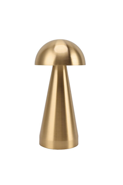 TodayShop Lampă de masă metalică cu formă de ciupercă, reglabilă tactil în 3 ...