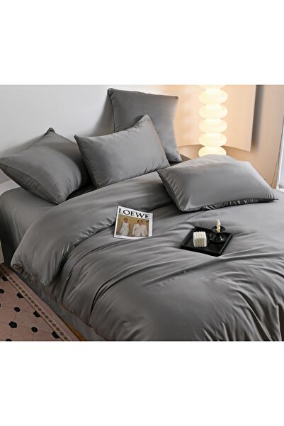CHIRASO CHIRASO Bedding, Satin with Silk Look, Classic Sheet 230x240cm Duvet Cover 200x230 4 Pillowcases