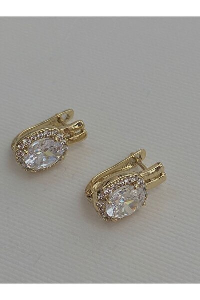 BLANC JEWELRY Xuping Elmas Çelik Küpe