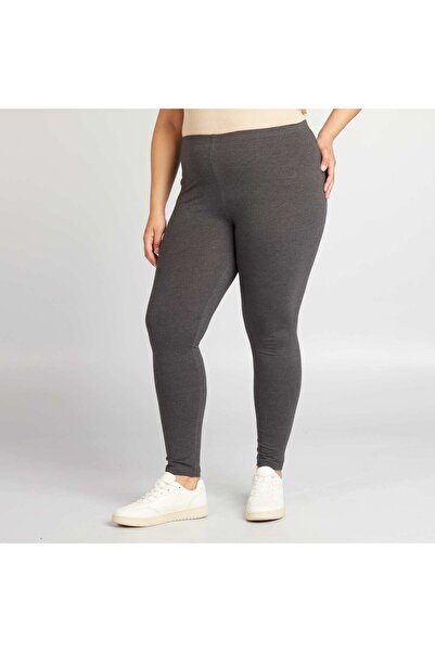 KIABI Long cotton leggings GREY