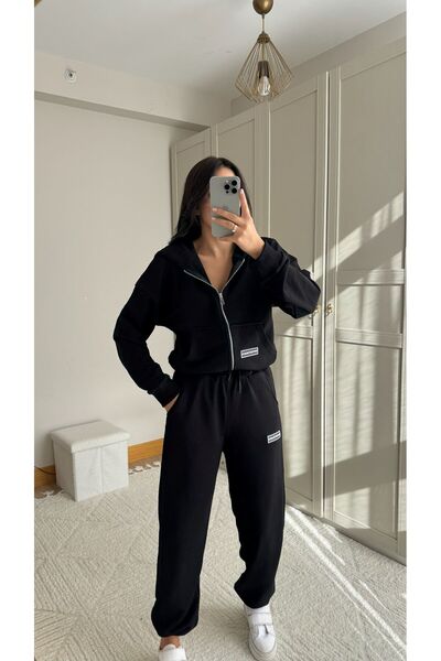 Sindimoda Κάιλα Σουάντα με τύπωμα με κουκούλα Σετ 2628