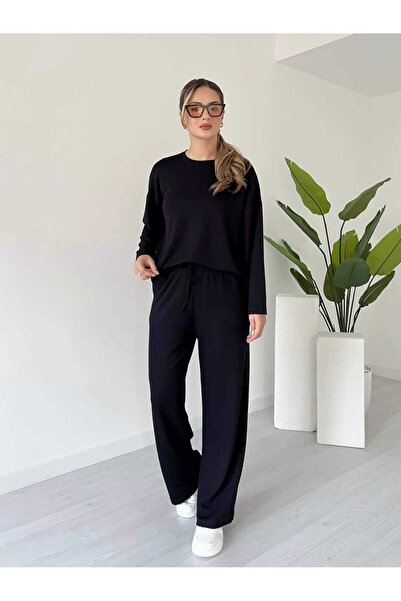 Giyimodam Premium Series Modal Fabric Long Sleeve Bottom-Top Set