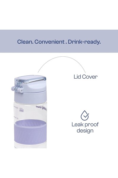 Winsor Pinnacle Pulse Hydration Bottle (850ML,Lavender)