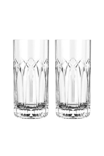OCEAN By Styli 2-Piece Traze PST Hi Ball Glass Set 350ml