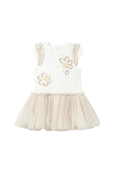 MAYORAL Rochie casual pentru fete 1904 bej