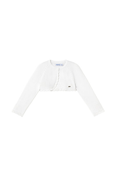 MAYORAL Girl Bolero 306 White
