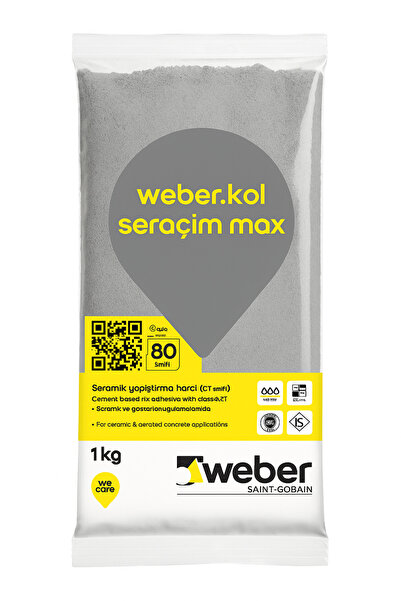 WEBER SERAMİK YAPIŞTIRICISI 1 KG