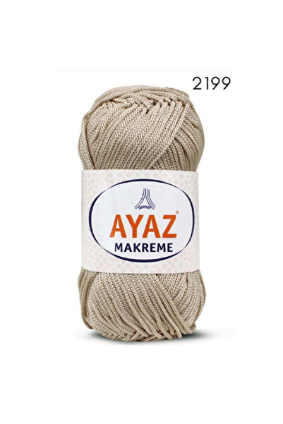 Ayaz Πολυεστερικό μακραμέ πλεκτό σχοινί 100 γρ Νο:2199
