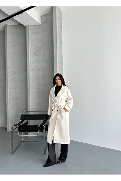 motix Oversize Kesim Kaşe Kaban