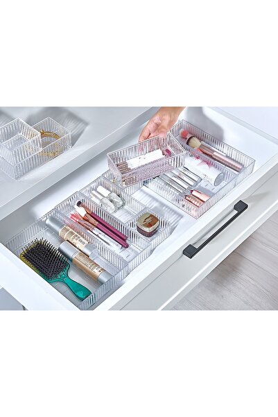 Pink Cat Kitchen منظم أدراج مكون من 6 قطع بتصميم أنيق