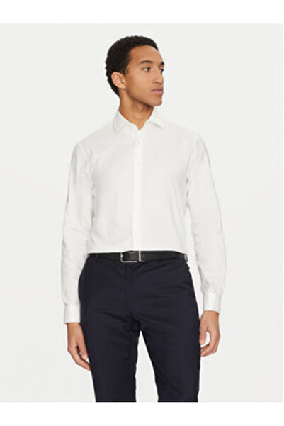 Calvin Klein Ανδρικό Πουκάμισο K10K107889 Λευκό
