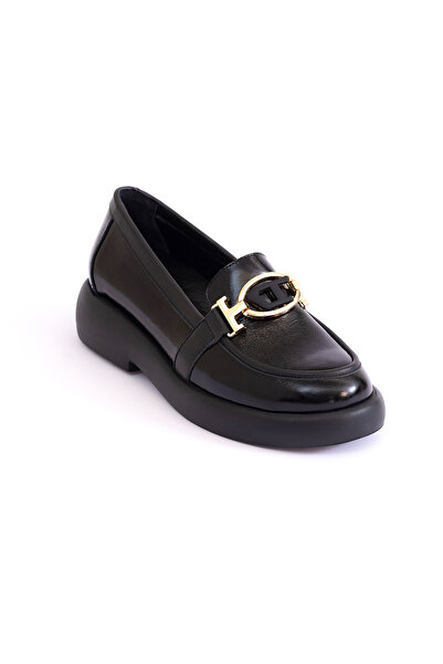 Anora Hakiki Deri Loafer Kadın Ayakkabısı 25KWSCL030