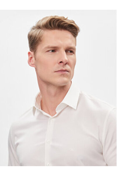 Calvin Klein Ανδρικό Πουκάμισο K10K112305 Λευκό